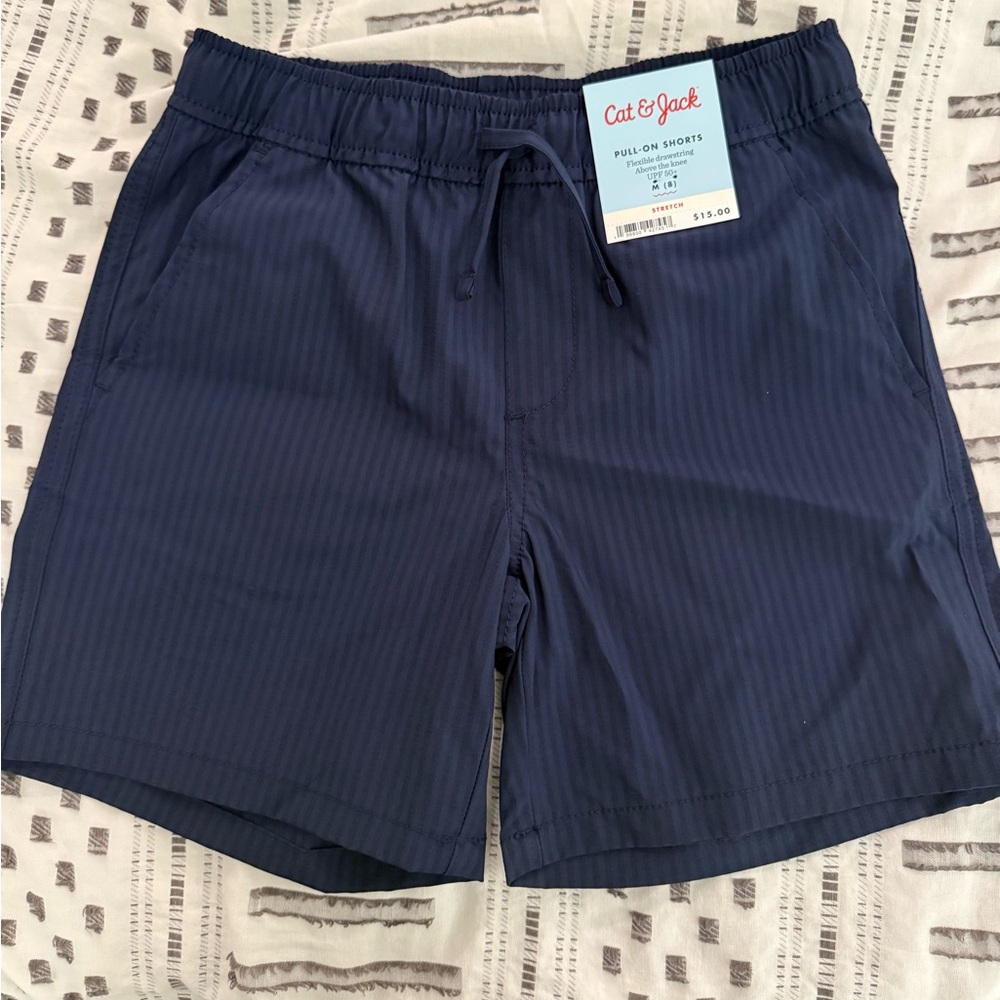 NWT Cat & Jack Dark Blue Pull-On Shorts